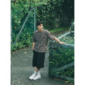 Brown Striped Tee-5