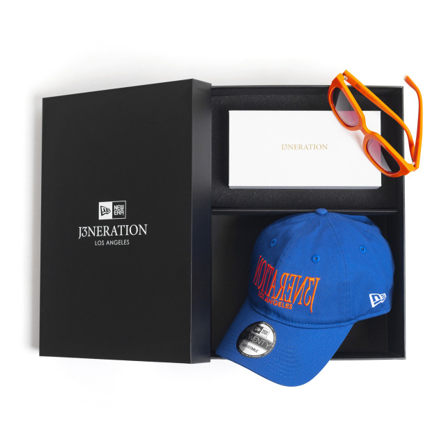 J3NERATION × NEW ERA LIMITED SET TYLER (BLUE/ORANGE)
