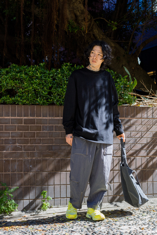 SMG ARMY 穿搭特輯/2022 FW - Heart LS Tee (Khaki/Black/White)