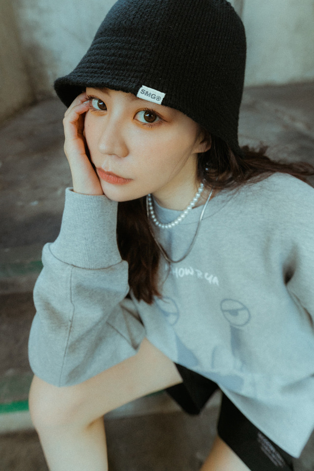 SMG ARMY 穿搭特輯/2022 FW - How r ya Sweatshirt(Olive/Grey)