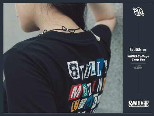 SMG ARMY 穿搭特輯/2023 SS - WMNS Collage Crop Tee