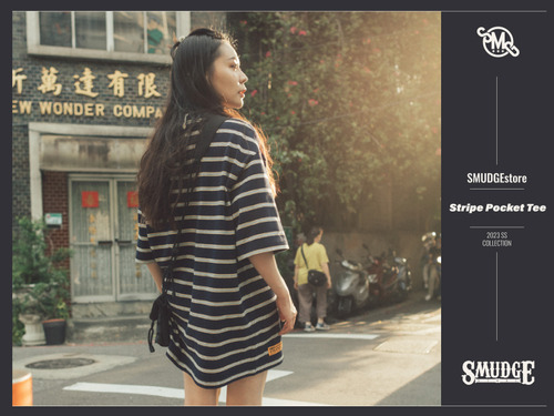 SMG ARMY 穿搭特輯/2023 SS - Stripe Pocket Tee