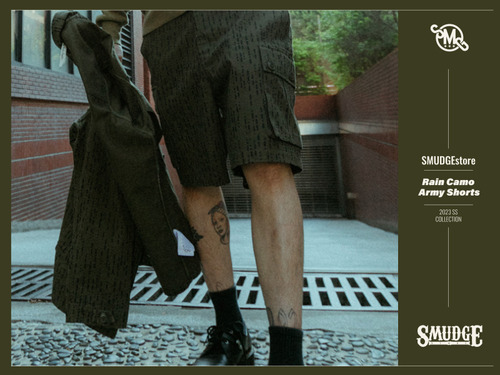 SMG ARMY 穿搭特輯/2023 SS - Rain Camo Army Shorts