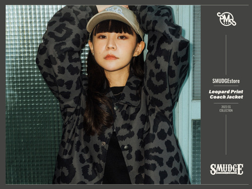SMG ARMY 穿搭特輯/2023 SS - Leopard Print Coach Jacket