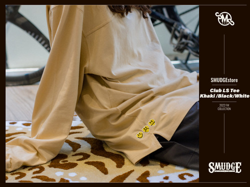 SMG ARMY 穿搭特輯/2022 FW - Heart LS Tee (Khaki/Black/White)