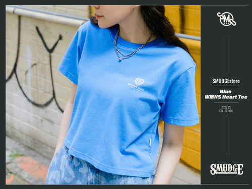 SMG ARMY 穿搭特輯/2022 SS - Blue WMNS Heart Tee