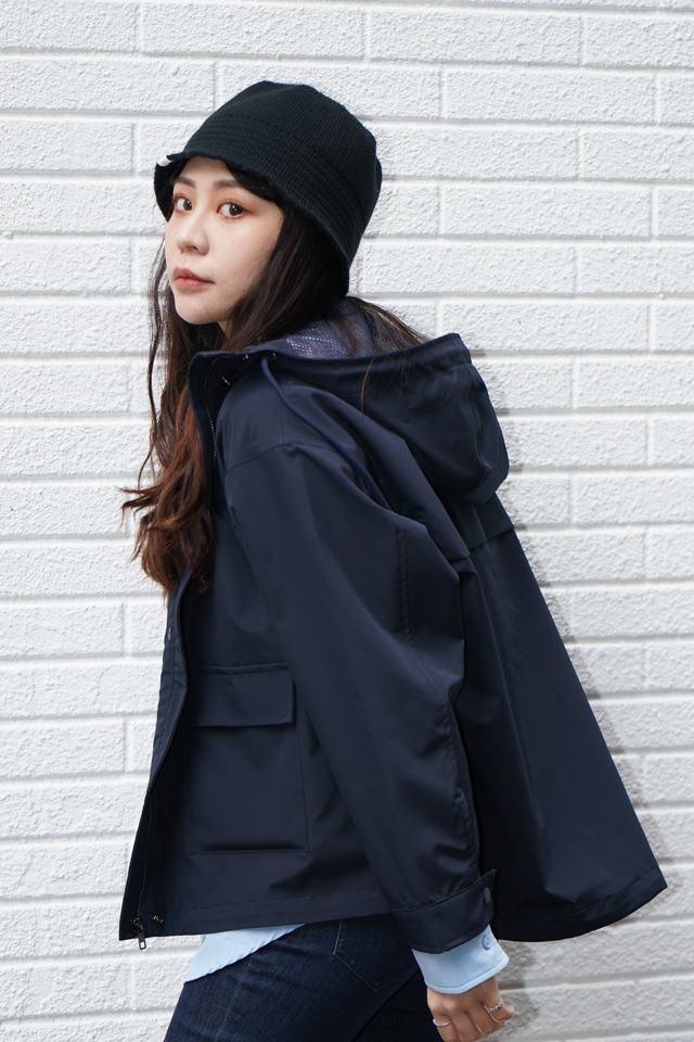 SMG ARMY 穿搭特輯/2023 SS - WMNS Waterproof Jacket(Khaki/Navy)