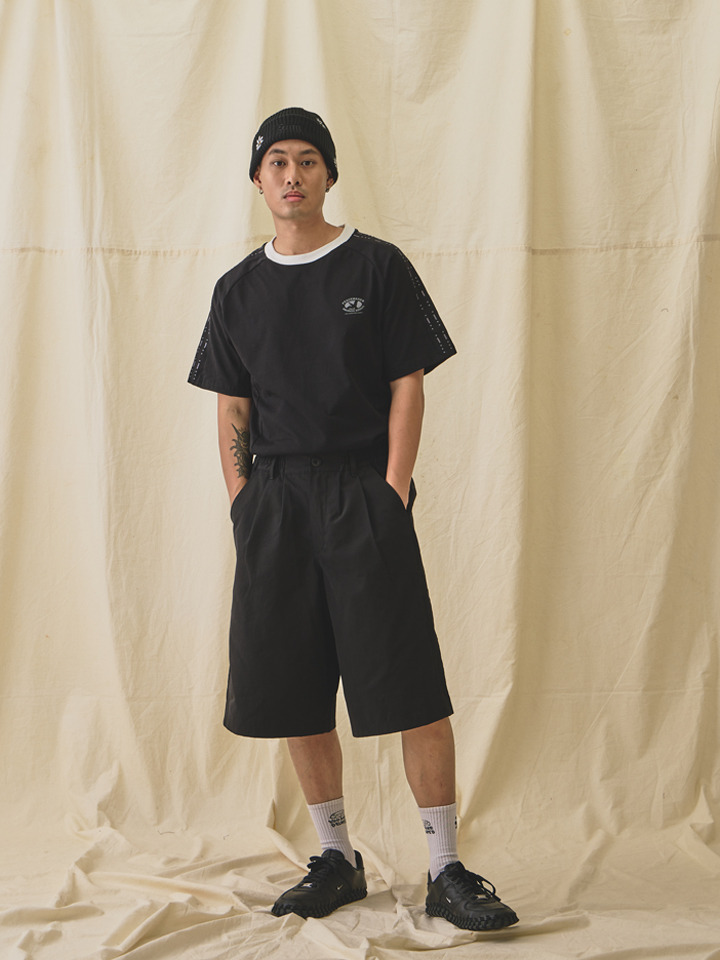 Black Code Pattern Sports Tee | SMG｜SMUDGEstore官方購物網站