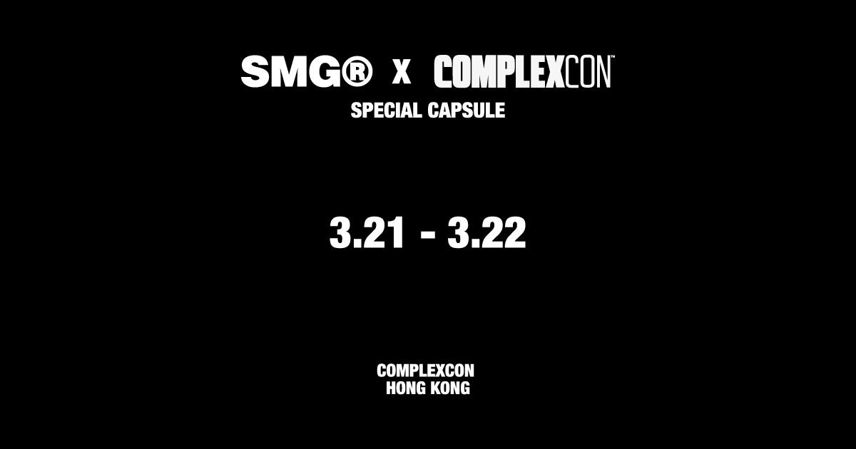 SMG heads to ⁣ComplexCon Hong Kong 2026