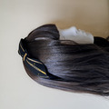 燙金毛呢蝴蝶結髮箍-Vianne-4