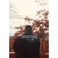 Togayther 黑色短版工裝風衣｜白色 LOGO-4