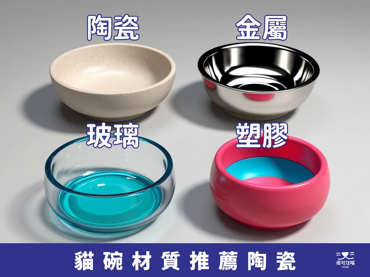 貓碗選擇陶瓷材質