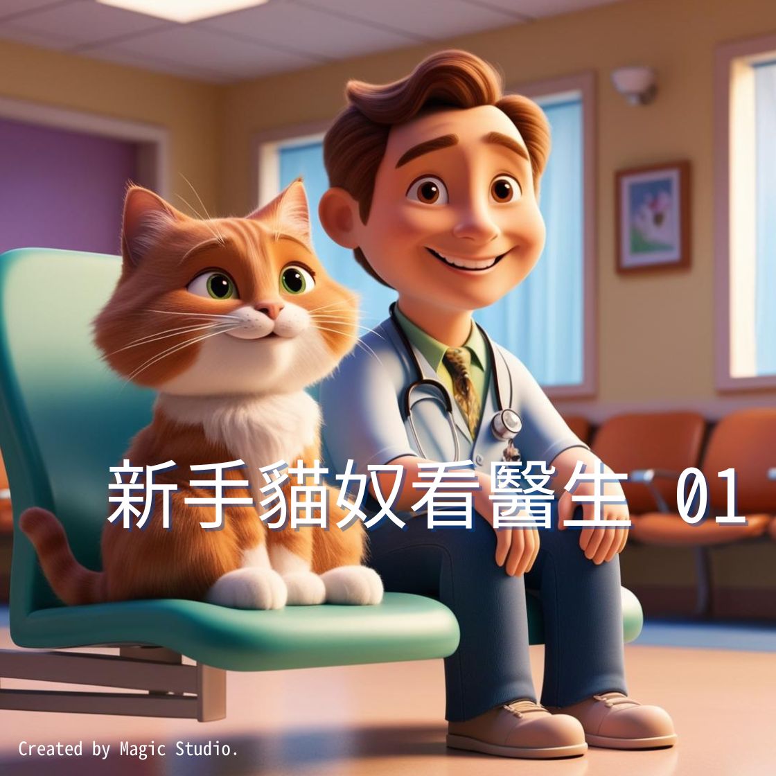 新手貓奴看醫生(1)：建議記錄病史與用藥