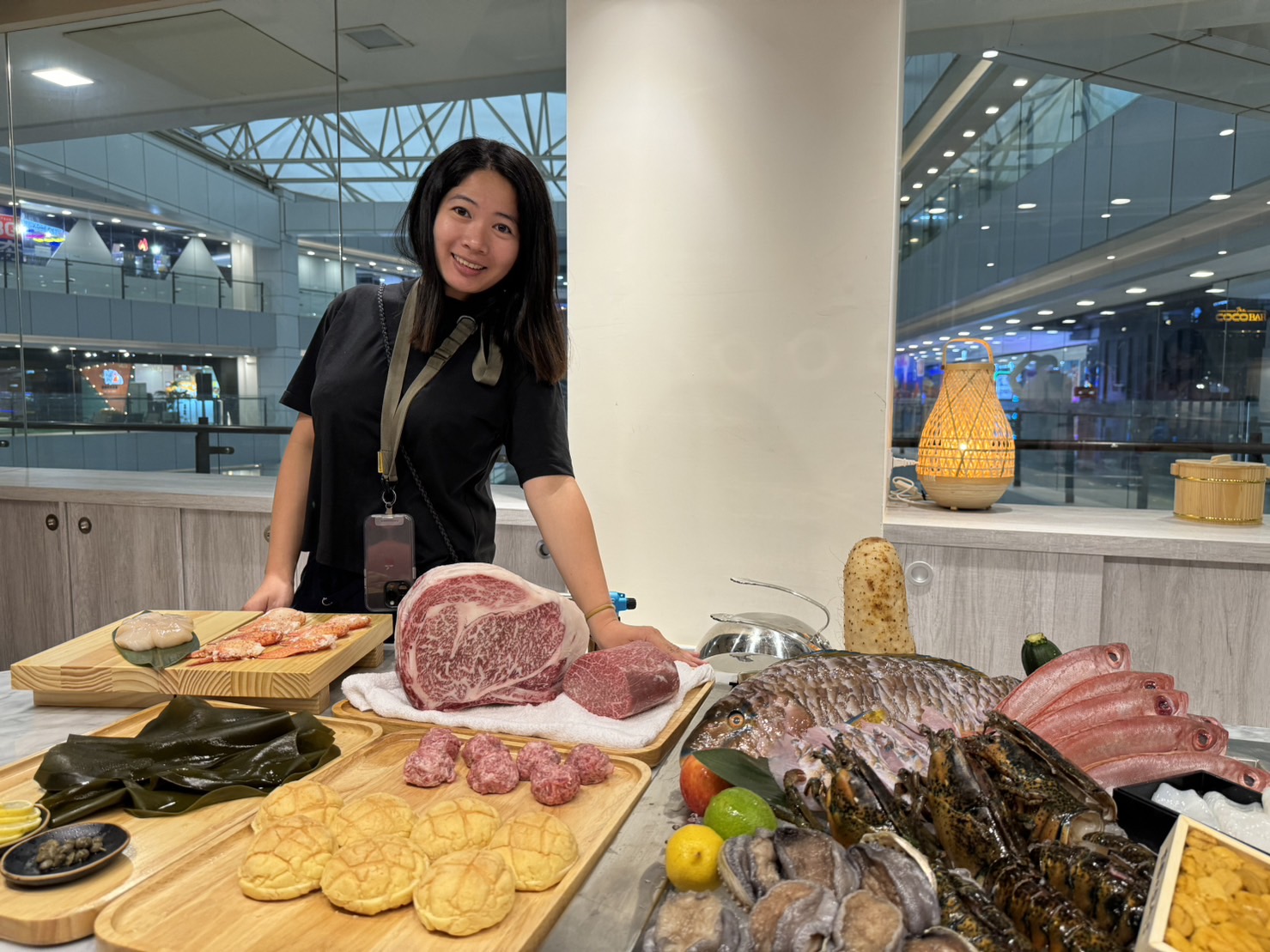 明水然・樂 台中大魯閣新店！二訪鐵板燒，龍蝦三味超滿足！
