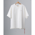 [KRNK]六本針寬版重磅刺繡貓Tee｜三色展開
