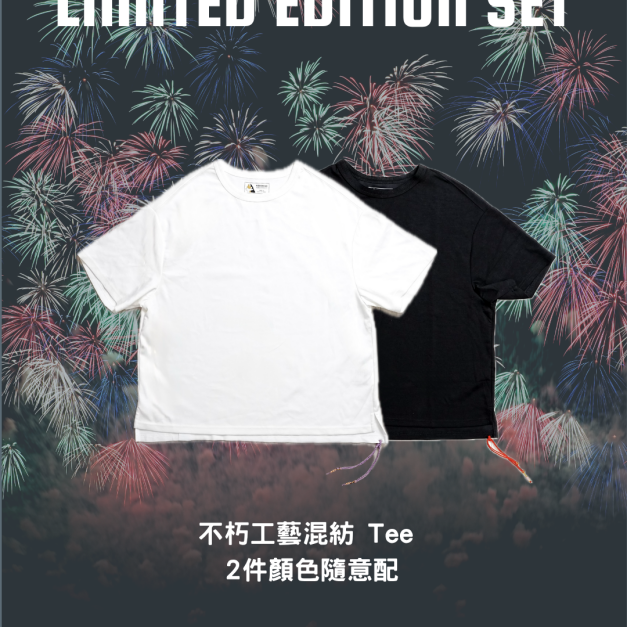不朽工藝混紡 Tee 2 件組