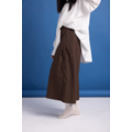 [KRNK] 茜｜AKANE (預購) 深褐垂墜裙褲-5