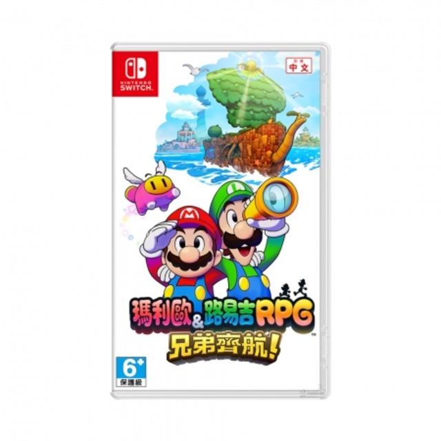 NS 瑪利歐 & 路易吉 RPG 兄弟齊航！中文版