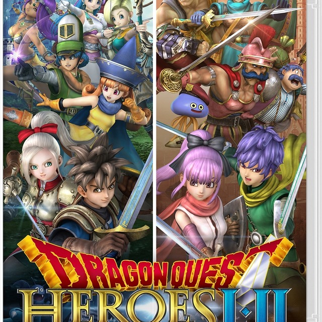 NS 勇者鬥惡龍 英雄集結 1・2 日文版