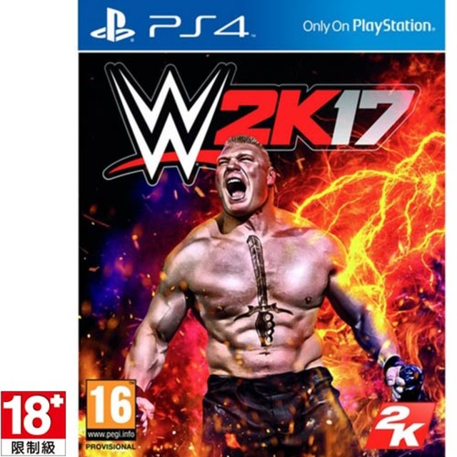 PS4 WWE 2K17 英文珍藏版