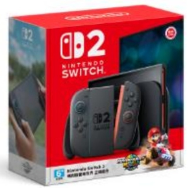 Nintendo Switch 2 主機 瑪利歐賽車 世界 同捆組（NS2）