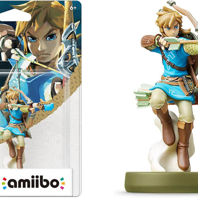 NS amiibo 薩爾達傳說 曠野之息 系列 林克（弓）