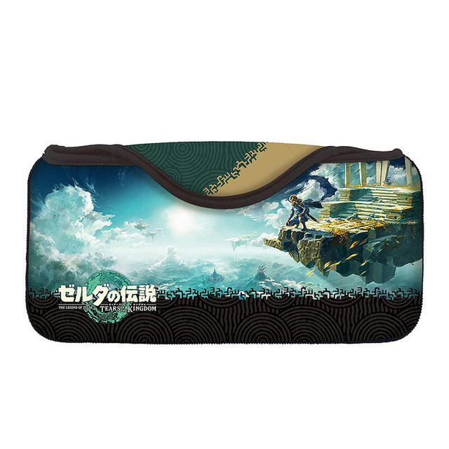 NS Keys Factory 主機專用快速收納袋系列 薩爾達傳說 王國之淚 樣式