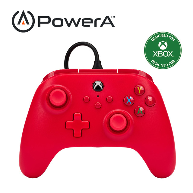 XBS XBOX PowerA 有線控制器 紅