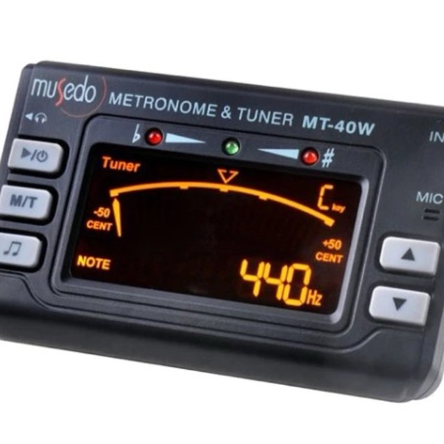 Musedo MT-40 液晶背光三合一調音器/節拍器