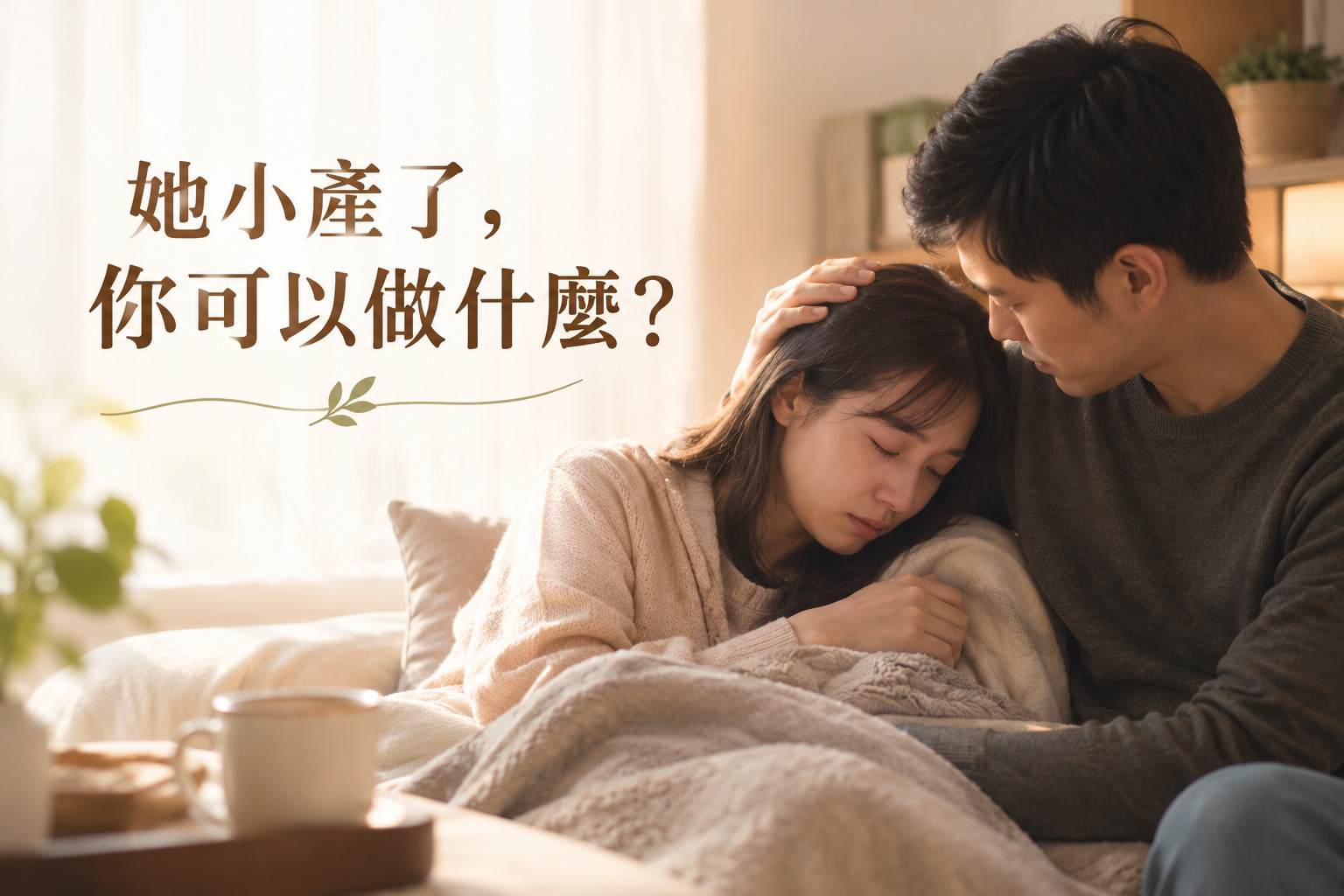 她小產了，你可以做什麼？