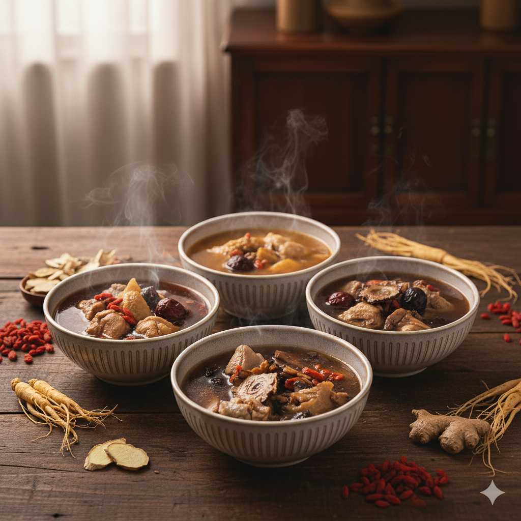 四物、八珍、十全有什麼差？一篇搞懂三款經典補湯｜蒔補煲心湯