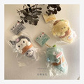 【現貨】三麗鷗 x Mochi Panda 麻糬熊貓甜筒系列 聯名絨毛吊飾 - 庫洛米｜布丁狗 ｜人魚漢頓-1