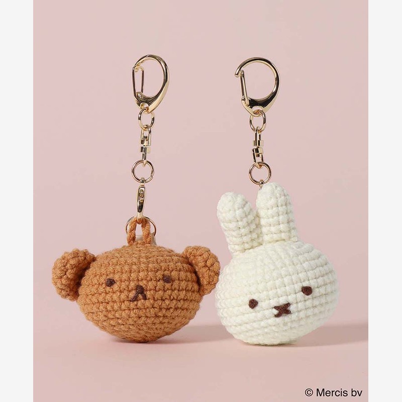 【現貨】BRUNA KNIT 米飛兔 針織立體吊飾｜Boris熊