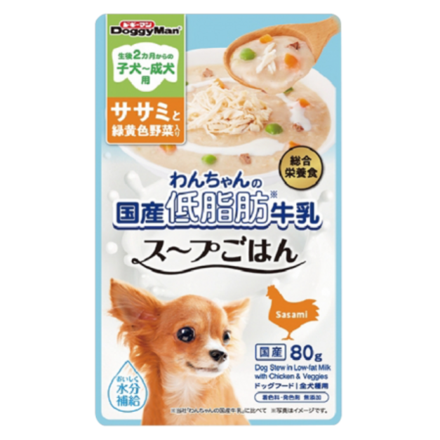 🇯🇵犬用餐包牛奶燉蔬菜-低脂 80g