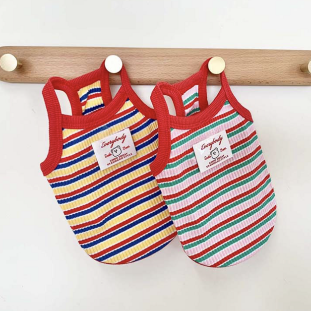 『現貨M.XL』彩虹小熊吊嘎