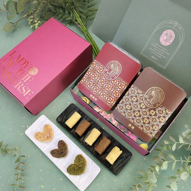 蝴蝶酥+蛋捲-豐盛禮盒