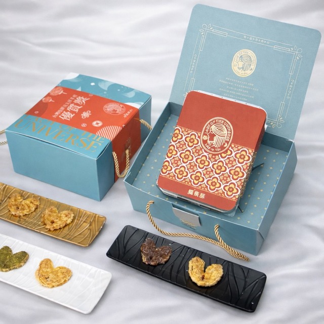 雙拼蝴蝶酥-時尚禮盒