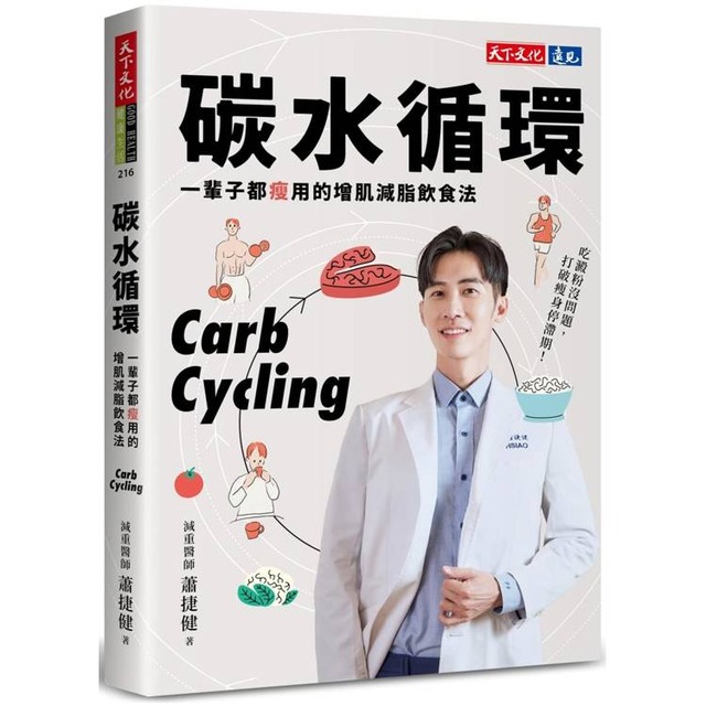 碳水循環：一輩子都瘦用的增肌減脂飲食法