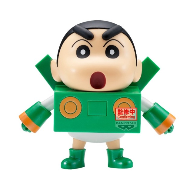 【全新現貨】BANPRESTO 代理版 蠟筆小新 Cosplay小新 特別色ver.康達姆機器人 景品
