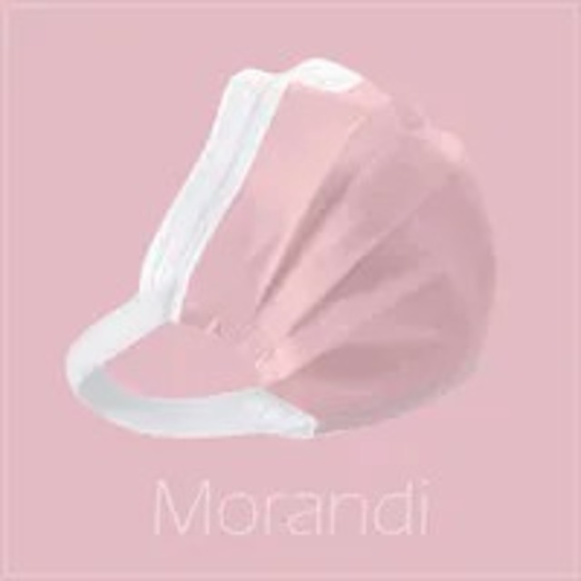 玫瑰輕粉︱50入︱MIT 雙鋼印二段式寬耳帶口