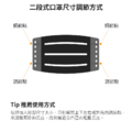 炭岩灰︱10入︱MIT 雙鋼印二段式寬耳帶口罩-2
