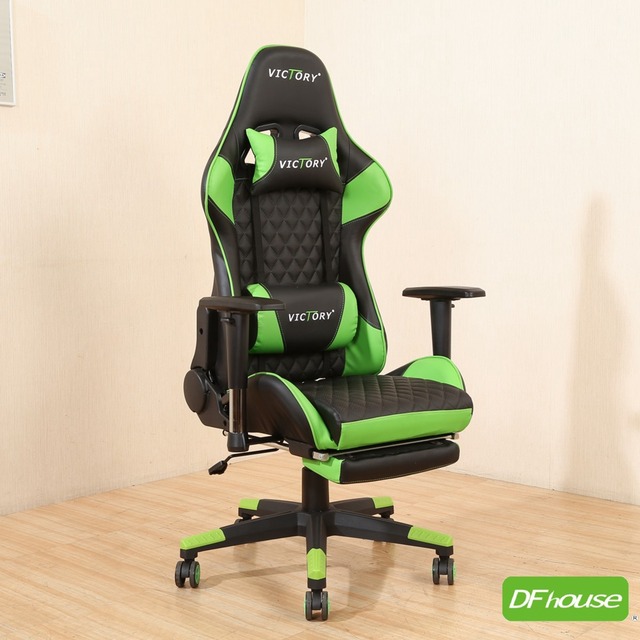 《DFhouse》派屈克-電競椅(綠色)