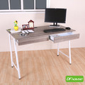 《DFhouse》羅浮宮R字附雙抽工作桌