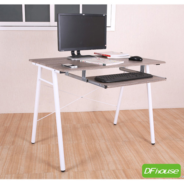 《DFhouse》羅浮宮A字附鍵盤電腦桌