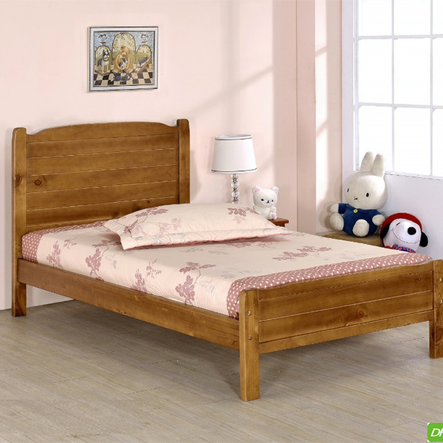《DFhouse》涼夏3.5尺實木單人床