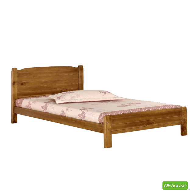 《DFhouse》涼夏5尺實木單人床
