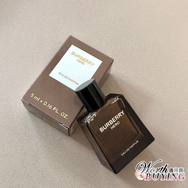 BURBERRY HERO 駿勇之心(英雄神話)男性淡香精 5ML 迷你小香
