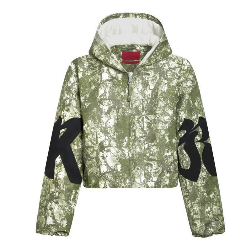 【KUSIKOHC】全新真品圖案連帽風衣