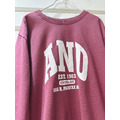 AND袖補丁大學Ｔ-3