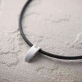 日本克朗托天Colantotte TAO NECKLACE CREO橡膠磁石項鍊-黑色-1